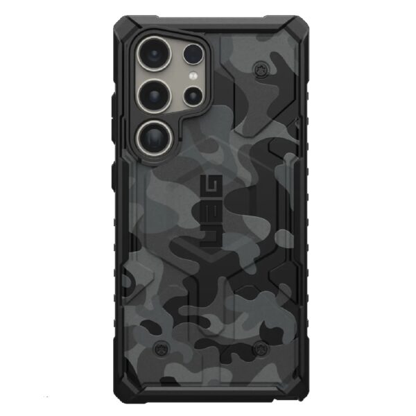 UAG Pathfinder SE Pro Magnetic Samsung Galaxy S24 Ultra 5G (6.8") Rugged Case - Black Midnight Camo (214426114061)