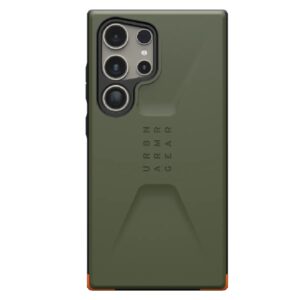 UAG Civilian Samsung Galaxy S24 Ultra 5G (6.8") Rugged Case - Olive Drab(214439117272)