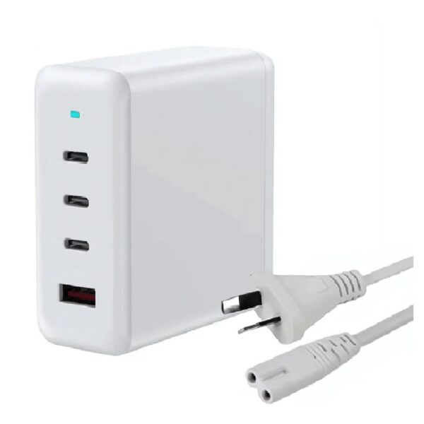 USP 100W Four Ports USB-C PD GaN Wall Charger White