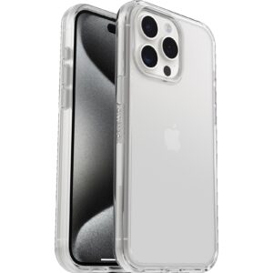 OtterBox Symmetry Clear Apple iPhone 15 Pro Max (6.7") Case Clear - (77-92658)