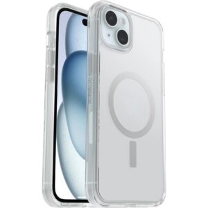 OtterBox Symmetry+ MagSafe Apple iPhone 15 Plus / iPhone 14 Plus (6.7") Case Clear - (77-93053)