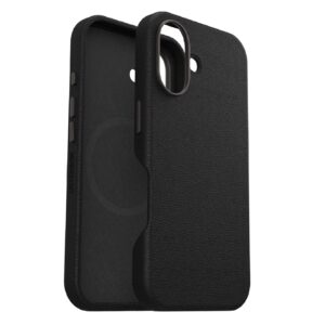 OtterBox Symmetry MagSafe Cactus Leather Apple iPhone 16 (6.1") Case Black - (77-96301)