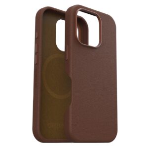 OtterBox Symmetry MagSafe Cactus Leather Apple iPhone 16 Pro (6.3") Case Brown - (77-96321)