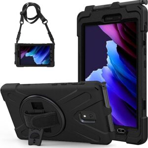 Generic Rugged Samsung Galaxy Tab Active5 / Tab Active3 (8") Case Black