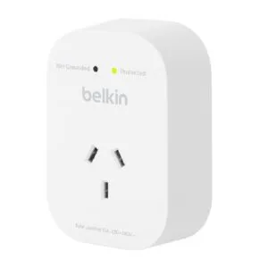 Belkin SurgePro 1-Outlet Surge Protector - White (SRA010AU)