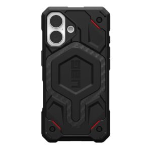 UAG Monarch Pro Kevlar Apple iPhone 16 (6.1") Rugged Case - Kevlar Black (114458113940)