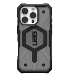 UAG Pathfinder Clear MagSafe Apple iPhone 16 Pro (6.3") Rugged Case - Ash/Black (114464113131)