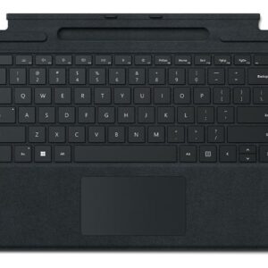 Microsoft Surface Pro Signature Keyboard - Black for Surface Pro 8 and Surface Pro X