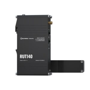 RUT140 is a compact industrial Ethernet router