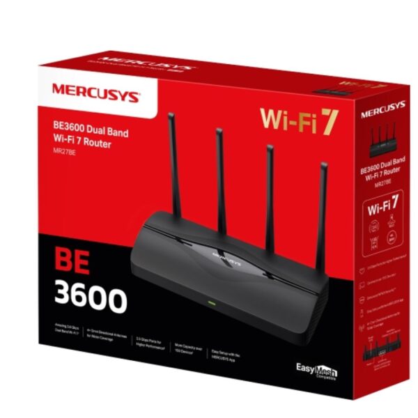 Mercusys MR27BE BE3600 Dual Band Wi-Fi 7 Router