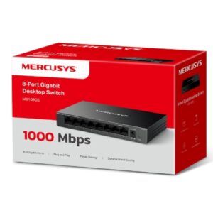 Mercusys MS108GS 8-Port Gigabit Desktop Switch