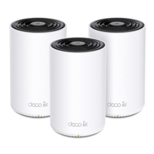 TP-Link Deco XE75 Pro(3-pack) AXE5400 Tri-Band Mesh Wi-Fi 6E System