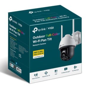 VIGI 4MP Outdoor Full-Colour Wi-Fi Pan Tilt Network Camera