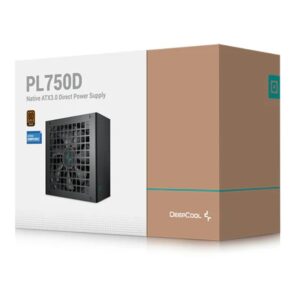 PL750DThe PL750D updates DeepCool non-modular PSUs with a 12VHPWR cable and brings them into compliance with INTEL's ATX3.0 standard. These units are 80 PLUS Bronze-verified