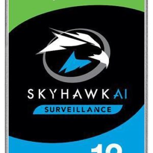 SEAGATE SKYHAWK 12TB AI SURVEILLANCE 550TB/YR 256MB CACHE 3YRS WARRANTY