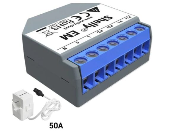 SHELLY SINGLE PHASE ENERGY METER KIT