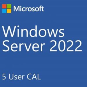 New * Windows Server CAL 2022 English 1pk DSP OEI 5 Clt User CAL Product Key in pack