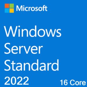 Windows Svr Std 2022 English 1pkDSP OEI 16 Core No Media/ Product Key inside pack) Additional License