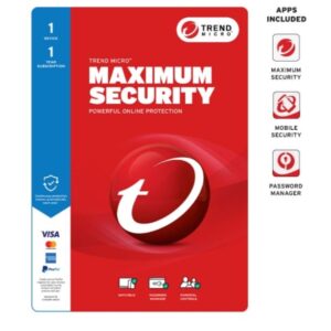 Trend Micro Maximum Security provides comprehensive