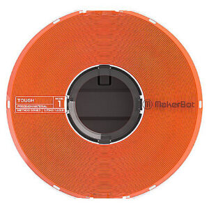 MakerBot 1.75mm Tough Precision Filament Safety Orange METHOD