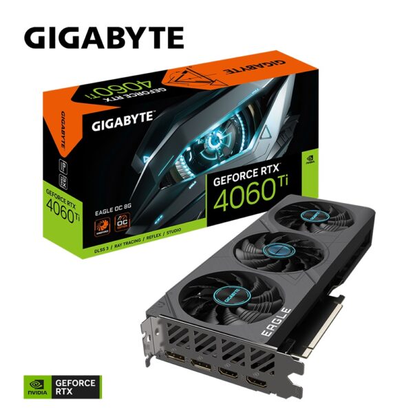 Gigabyte nVidia GeForce RTX 4060 Ti EAGLE OC-8GD GDDR6 Video Card