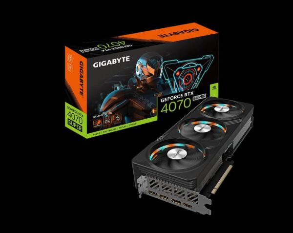 Gigabyte nVidia GeForce RTX 4070 Super GAMING OC 12GD GDDR6X Video Card