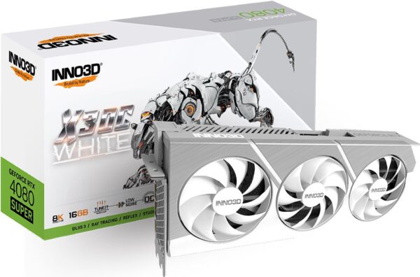 INNO3D nVidia GeForce RTX 4080 Super OC X3 White 16GB GDDR6X