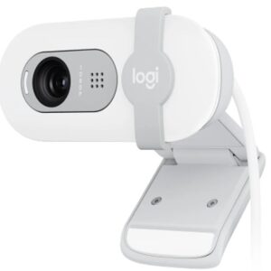 Logitech Brio 100 Full HD 1080p webcam with auto-light balance