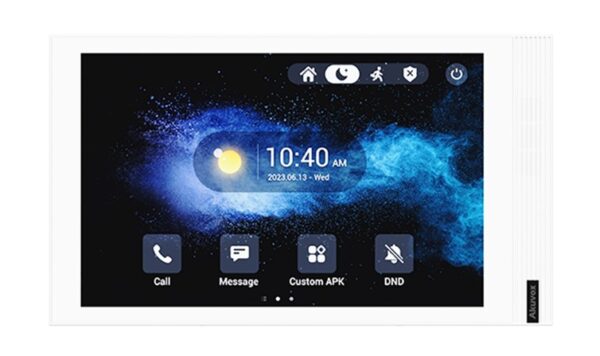 10.1 SIP INDOOR UNIT IN WHITE ANDROID 12 VERSION