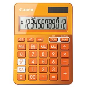 Canon LS-123KMOR Desktop Calculator - Orange