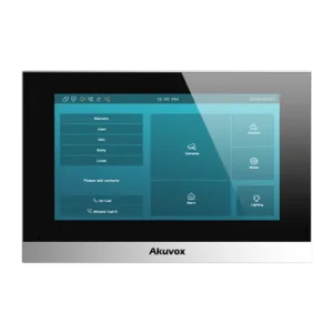 Akuvox2-WIRE SIP INDOOR UNIT WITH WI-FI IN SILVER LINUX VERSIONAnalog Audio & Video