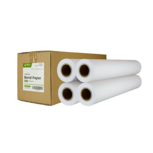 Bond Paper - 80 gsm - 610mm x 50m 4 Rolls