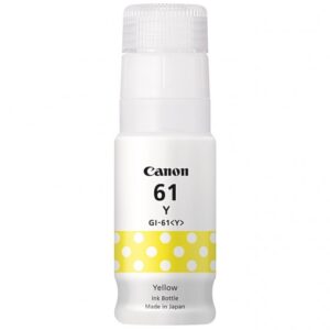 CANON GI61Y YELLOW INK BOTTLE FOR G3620 G3625 G3660 - 7.7K PAGE YIELD