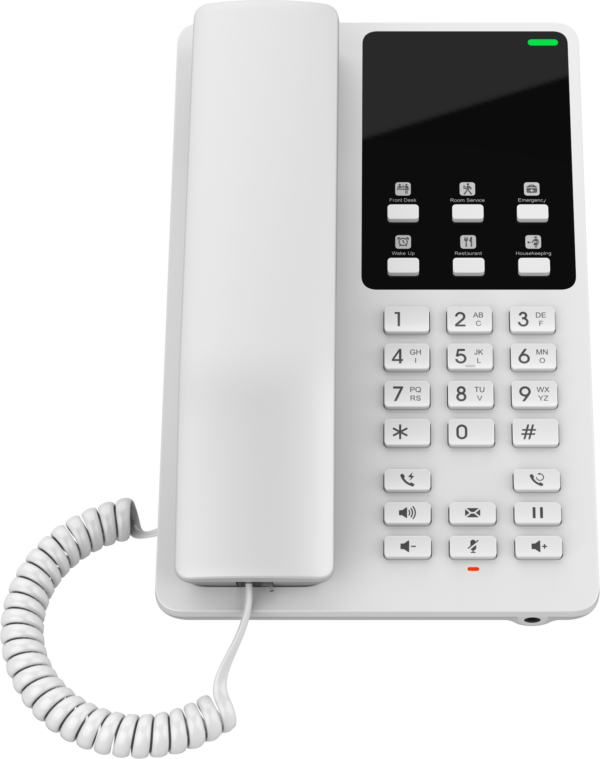 DESKTOP HOTEL PHONE W/ BUILT-IN WIFI - WHITE