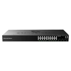 GrandstreamENTERPRISE LAYER 2 MANAGED POE NETWORK SWITCH 16 X GIGE 4 X SFPIP Telephony & Unified Comms