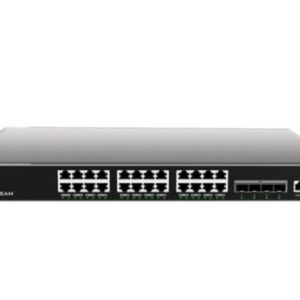 ENTERPRISE LAYER 3 MANAGED NETWORK SWITCH 24 X GIGE 4 X SFP