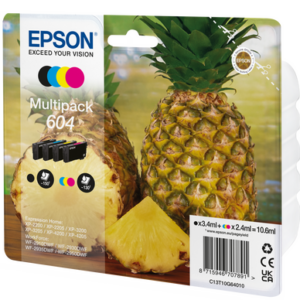 EPSON 604 STD MULTIPACK XP-2200 XP-3200 XP-4200 WF-2910 WF-2930 WF-2950