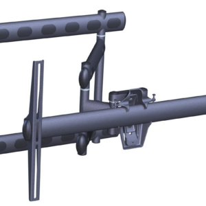 FLAT DISPLAY WALL MOUNT 40 - 98 UP TO 136KG CAPACITY TURN AND TILT