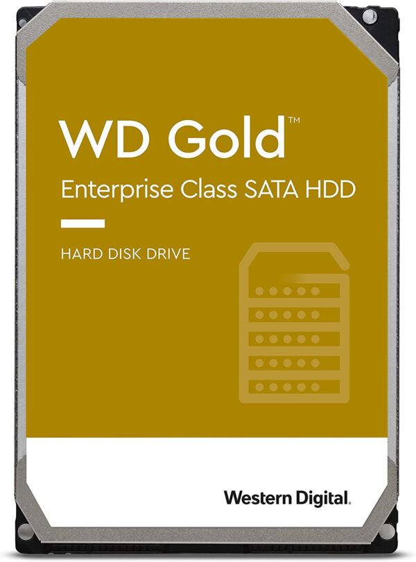 Western Digital Gold 16TB 3.5" Enterprise Class SATA 6 Gb/s HDD 7200 RPM Cache Size  512MB 5-Year Limited Warranty