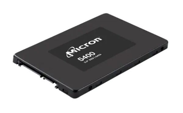 Micron 5400 PRO 1.92TB 2.5" SATA Enterprise SSD 540R/520W MB/s 95K/75K IOPS 17520TBW 1.5DWPD 3M hrs MTTF AES 256-bit encryption Server Data Centre 5yrs