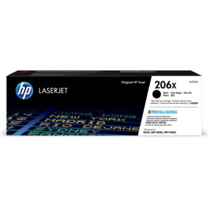 HP 206X BLACK LASERJET TONER CARTRIDGE 3150 PAGES