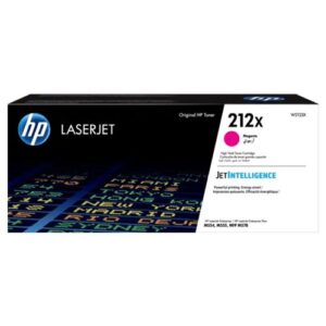 HP 212X High Yield Original LaserJet Toner Cartridge for M554 M555 MFP M578 MFP M578 10000 Pages Yield Magenta