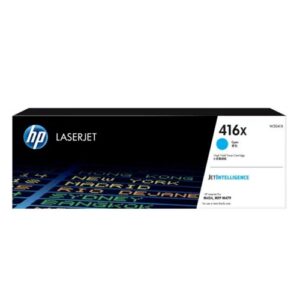 HP 416X High Yield Original LaserJet Toner Cartridge for M454 and MFP M479 Printer Series 6000 Pages Yield Cyan