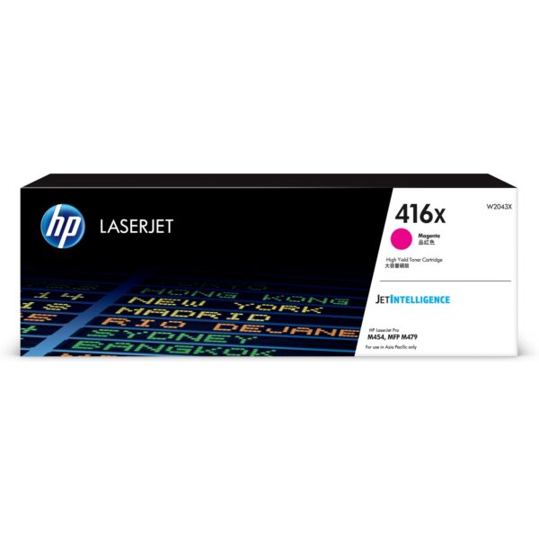 HP 416X MAGENTA LASERJET TONER CARTRIDGE 6K