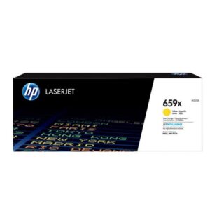 HP 659X High Yield Original LaserJet Toner Cartridge for M776 and M856 Printer Series 29000 Pages Yield Yellow