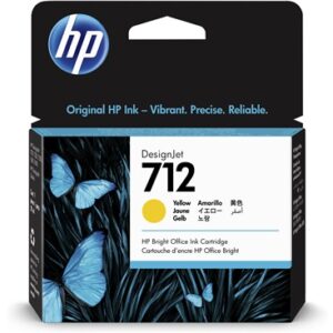 HP 712 29ml Yellow DesignJet Ink Cartridge