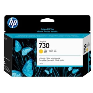 HP 730 DesignJet Ink Cartridge for T1700 Printer Series 130mL Yellow