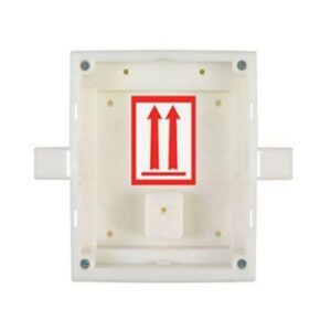 IP SOLO FLUSH MOUNT BOX FOR INSTALLATION IN WALLS OR PLASTERBOARD 108 X 136 X 45 MM