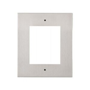 IP VERSO FLUSH MOUNT FRAME FOR INSTALLATION IN WALL 1 MODULE NICKEL 130 X 153 X 5MM