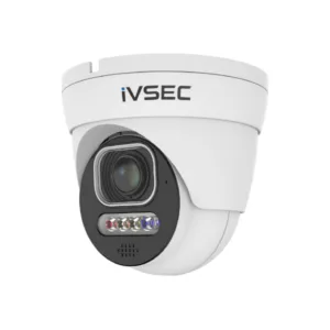 IVSECIVSEC TURRET IP CAMERA 5MP 2.8MM-12MM MOTORISED LENS 25FPS POE IP66 ADV DETIP Integrated Dome
